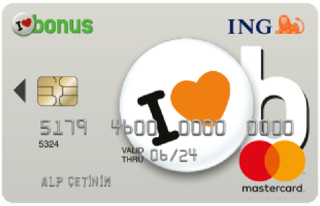 ING Bonus Card kart görseli