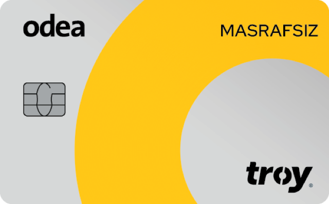 Odea Masrafsız Kart kart görseli