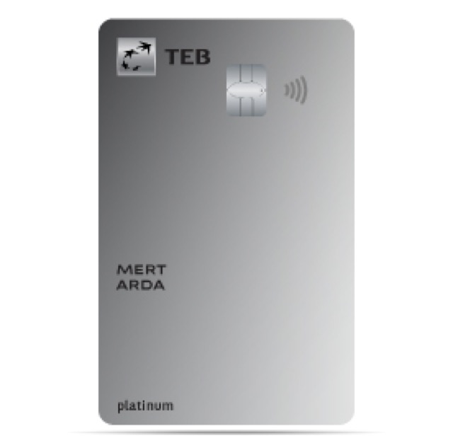 TEB Platinum Card kart görseli