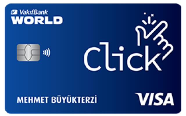 VakıfBank Click Kart kart görseli