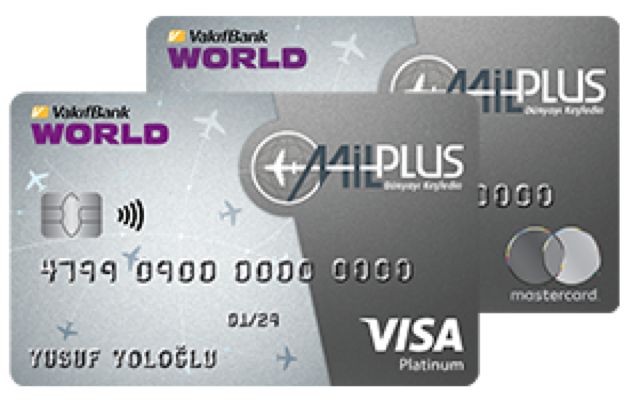 VakıfBank MilPlus Platinum kart görseli